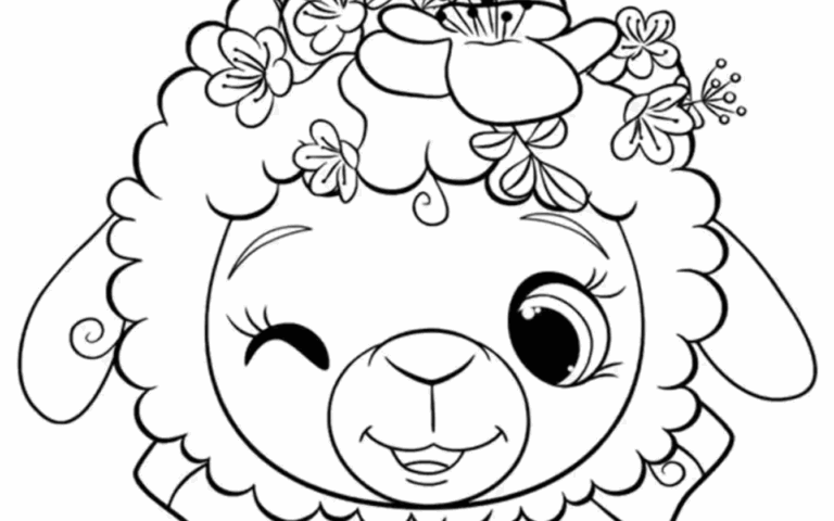 Cute Coloring Pages For Kids