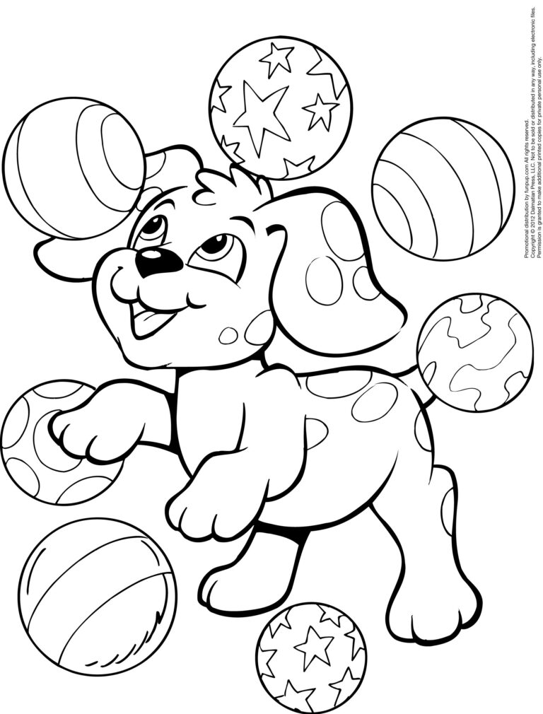 Puppy Coloring Pages