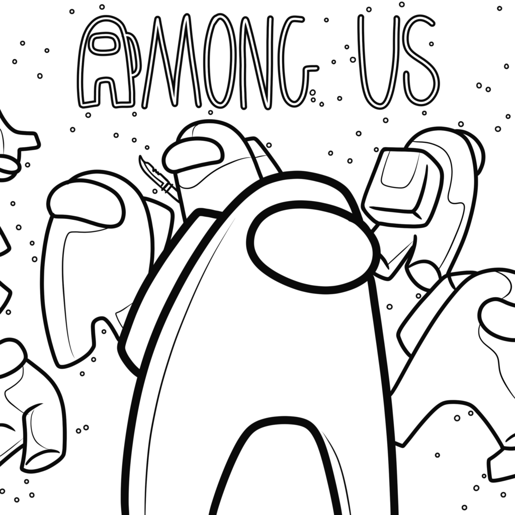 among us coloring pages printable among us coloring pages printable
