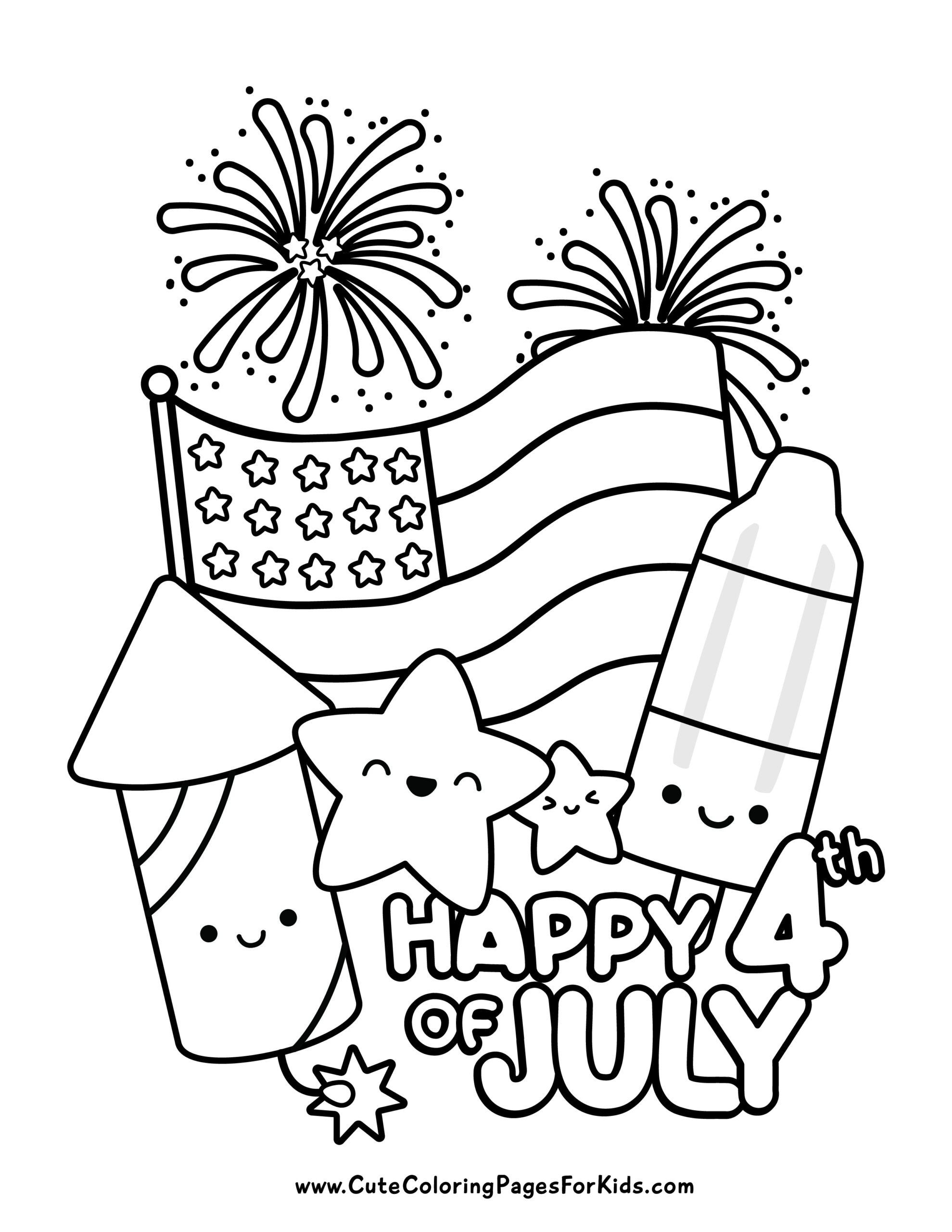 4th of july coloring pages printable 4th of july coloring pages printable