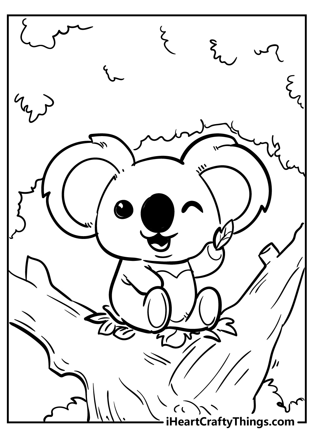 cute printable cute coloring pages