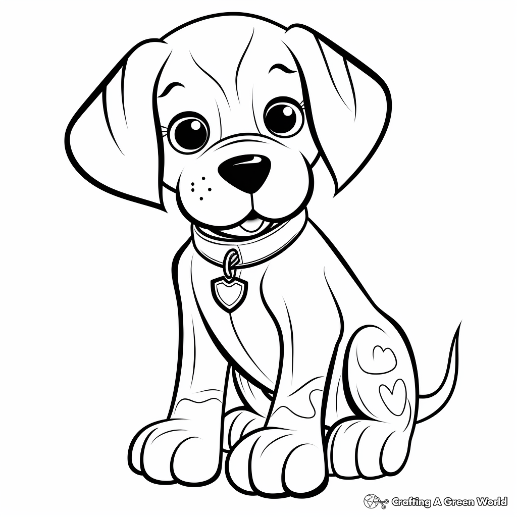 Beagle Coloring Pages Free Printable 