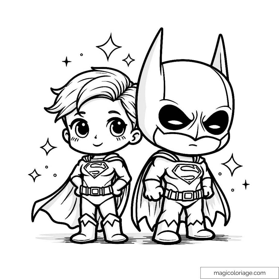 batman vs superman coloring pages printable
