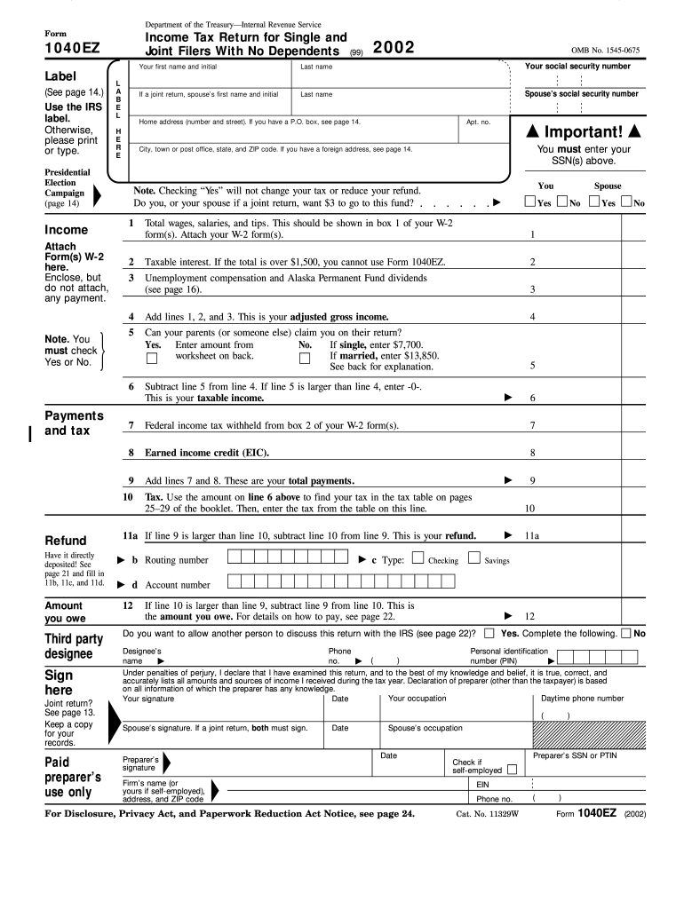 1040ez Fill Out Sign Online DocHub 1040ez Fill Out Sign Online DocHub