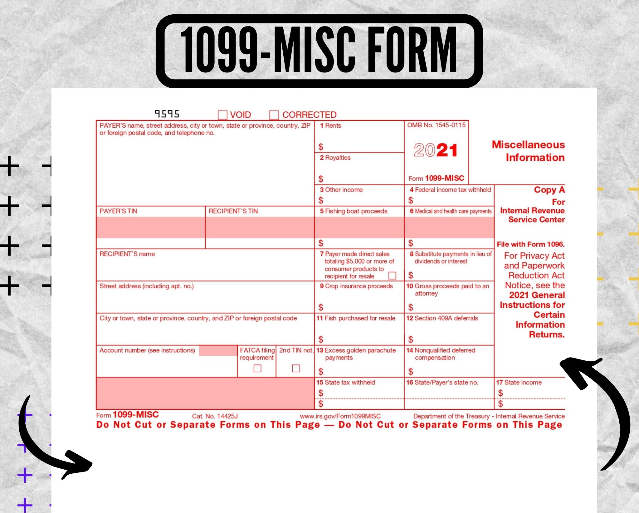 form 1099 misc printable