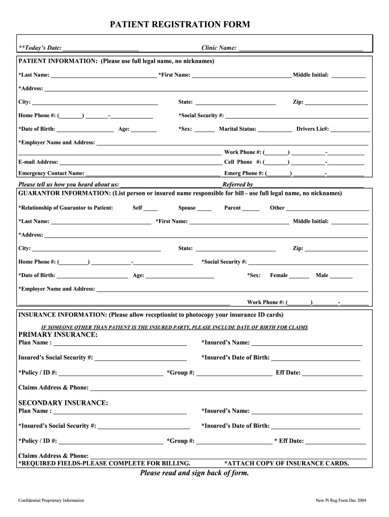 2004 2026 New Pt Reg Form Fill Out Sign Share Online PdfFiller