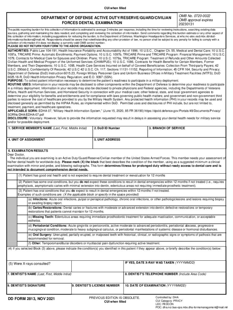 2021 2026 Form DD 2813 Fill Out Sign Share Online PdfFiller 2021 2026 Form DD 2813 Fill Out Sign Share Online PdfFiller
