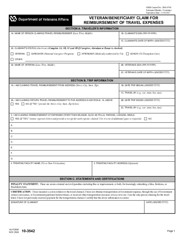2024 2026 Form VA 10 3542 Fill Out Sign Share Online PdfFiller