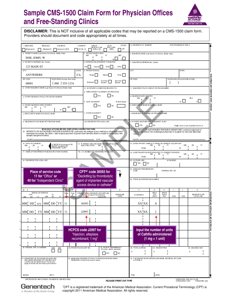 printable cms 1500 form