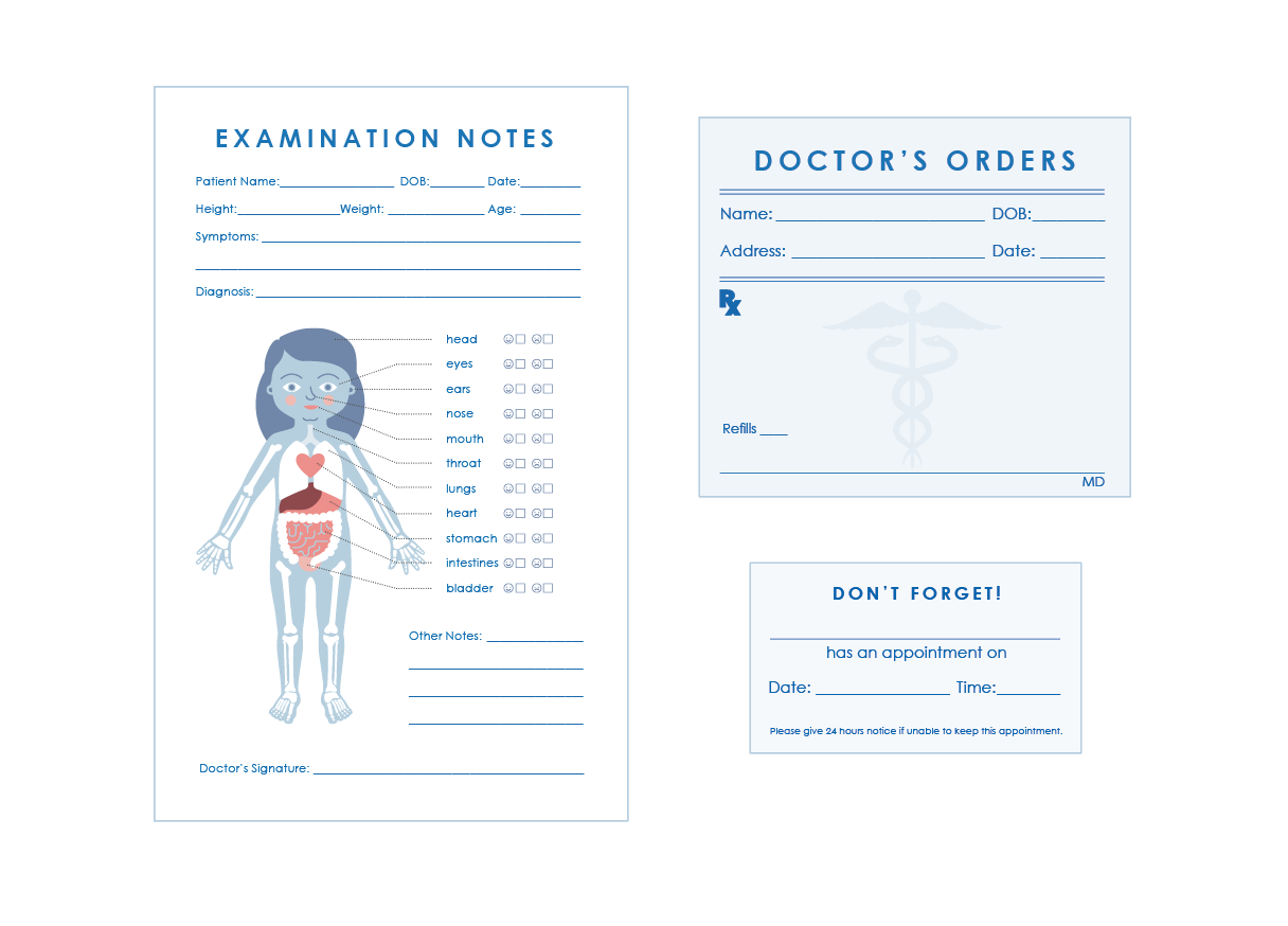 Doctor s Office Play With CMYK Free Printables Doctor s Office Play With CMYK Free Printables