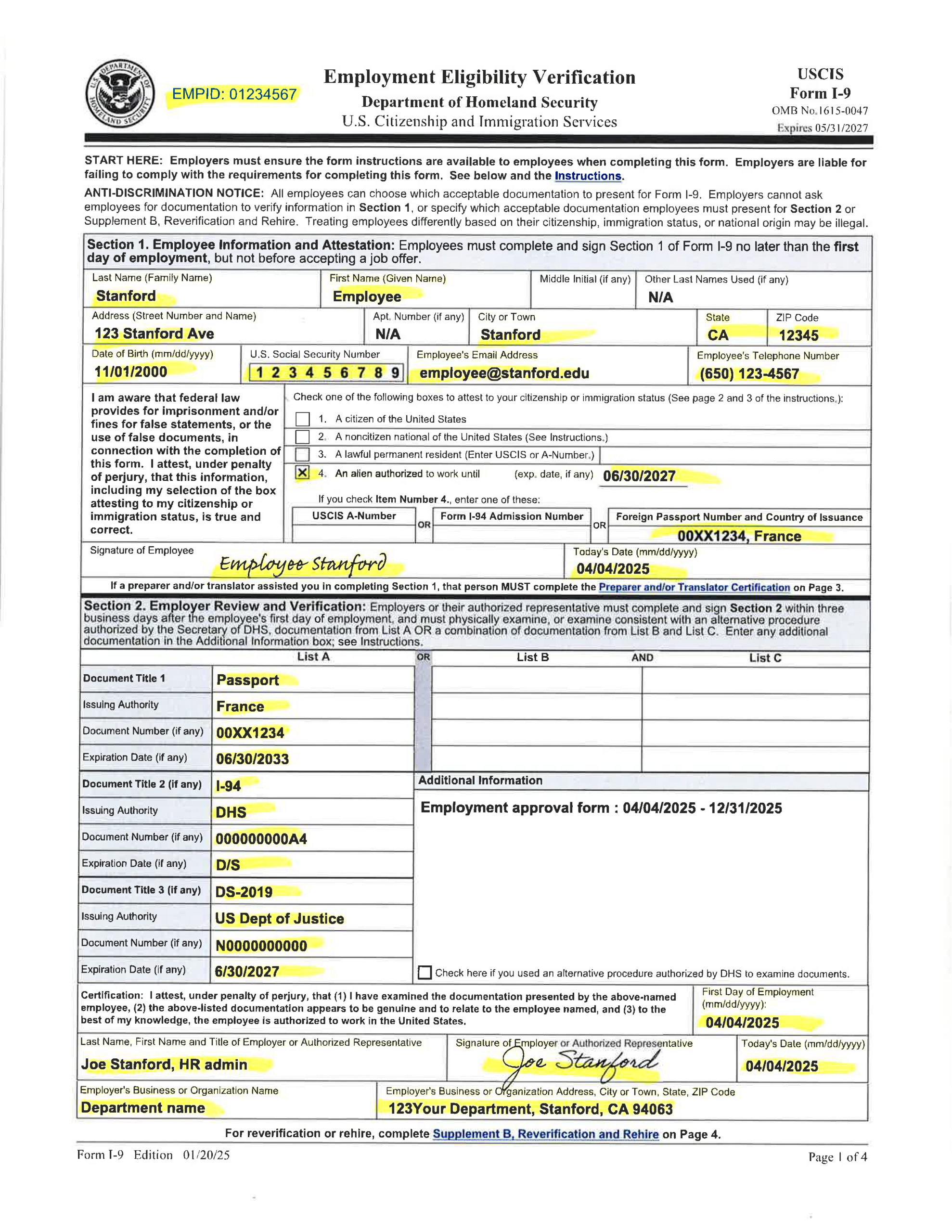 printable i9 form 2025 printable i9 form 2025