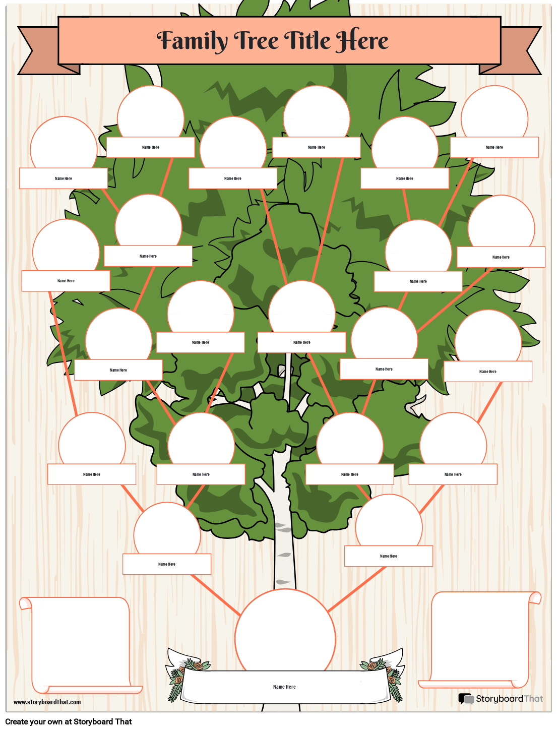 Family Tree Maker Free Templates By Storyboard That Family Tree Maker Free Templates By Storyboard That