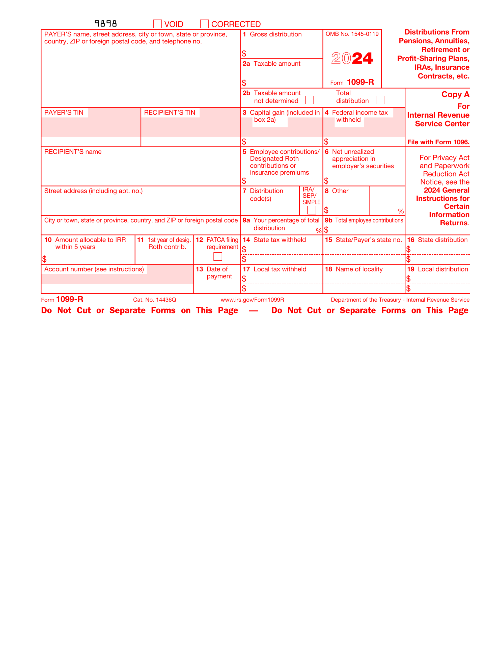 Fill Form 1099 R 2025 2026 Create Edit Forms Online Fill Form 1099 R 2025 2026 Create Edit Forms Online
