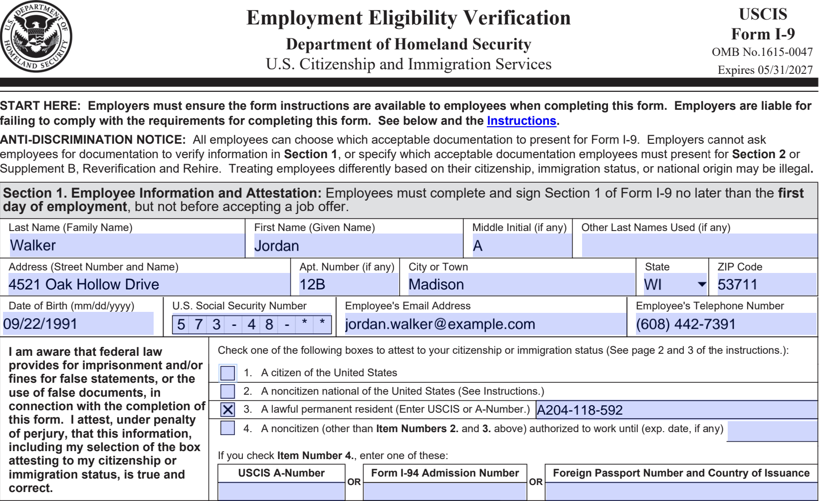 Fillable I 9 Form 2025 2026 Complete Edit And Download As PDF Fillable I 9 Form 2025 2026 Complete Edit And Download As PDF