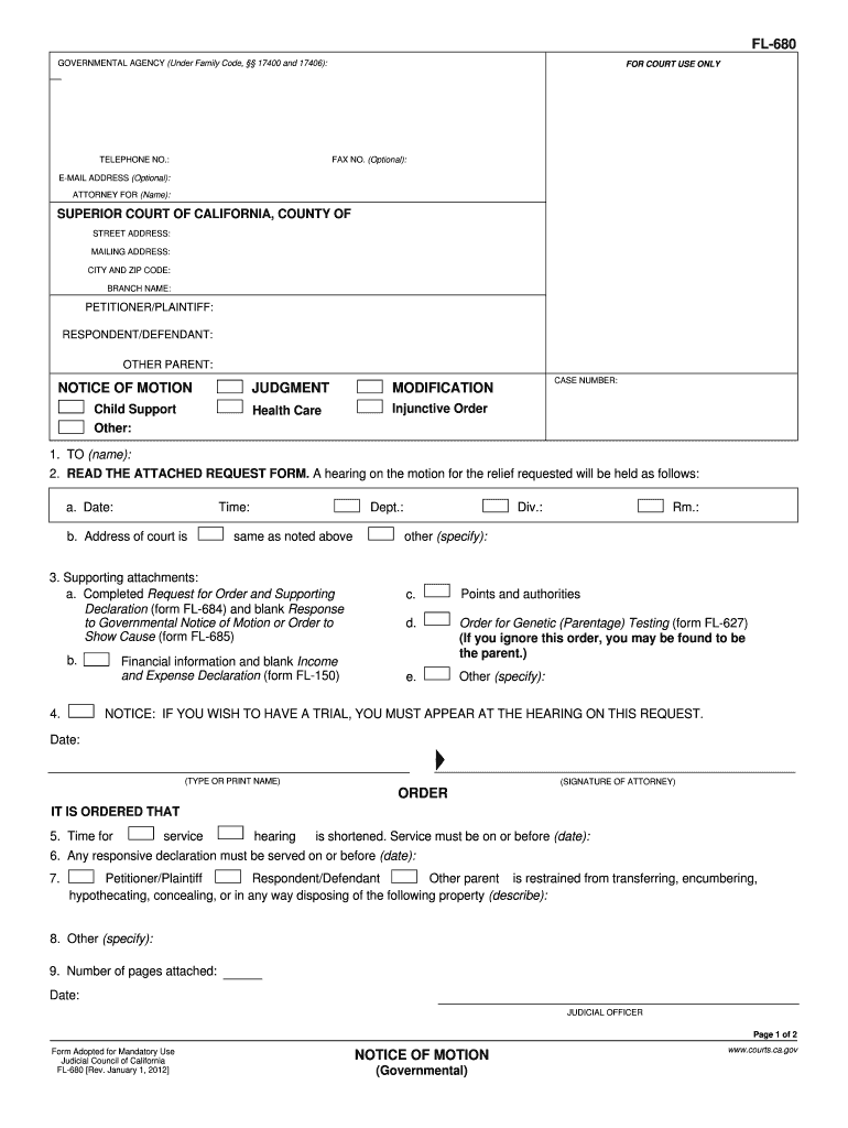 Florida 680 Form Fill Out Sign Online DocHub