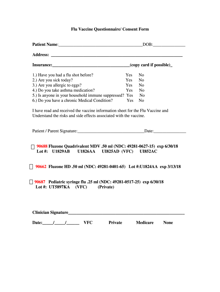 Flu Vaccine Form Pdf Fill Out Sign Online DocHub Flu Vaccine Form Pdf Fill Out Sign Online DocHub