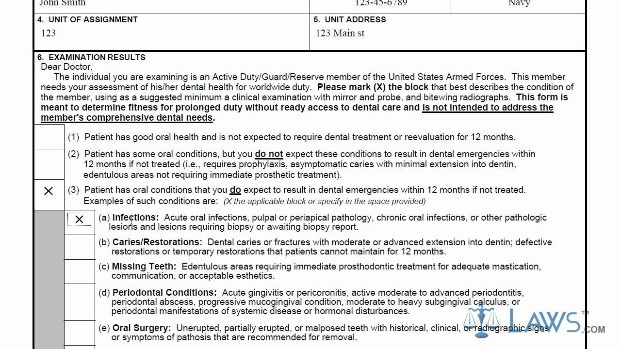 Form Dd 2813 Dental Fill Out Printable PDF Forms Online Form Dd 2813 Dental Fill Out Printable PDF Forms Online