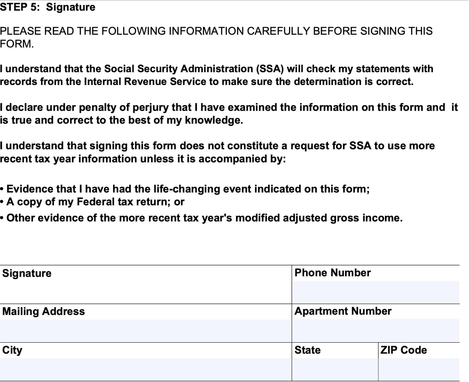 Form SSA 44 Instructions An IRMAA Guide For 2025 Form SSA 44 Instructions An IRMAA Guide For 2025
