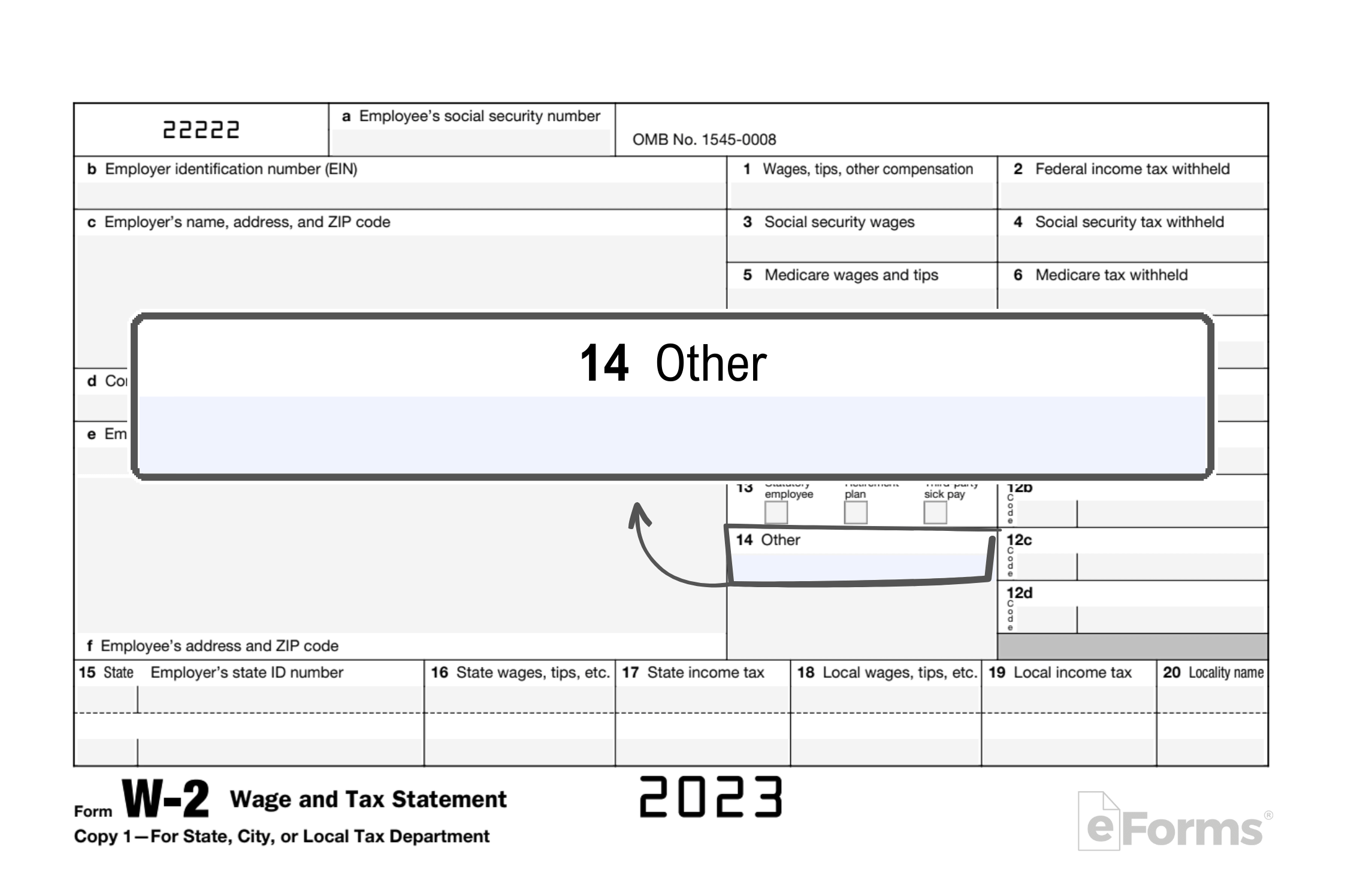 Free IRS Form W 2 Wage And Tax Statement PDF EForms Free IRS Form W 2 Wage And Tax Statement PDF EForms