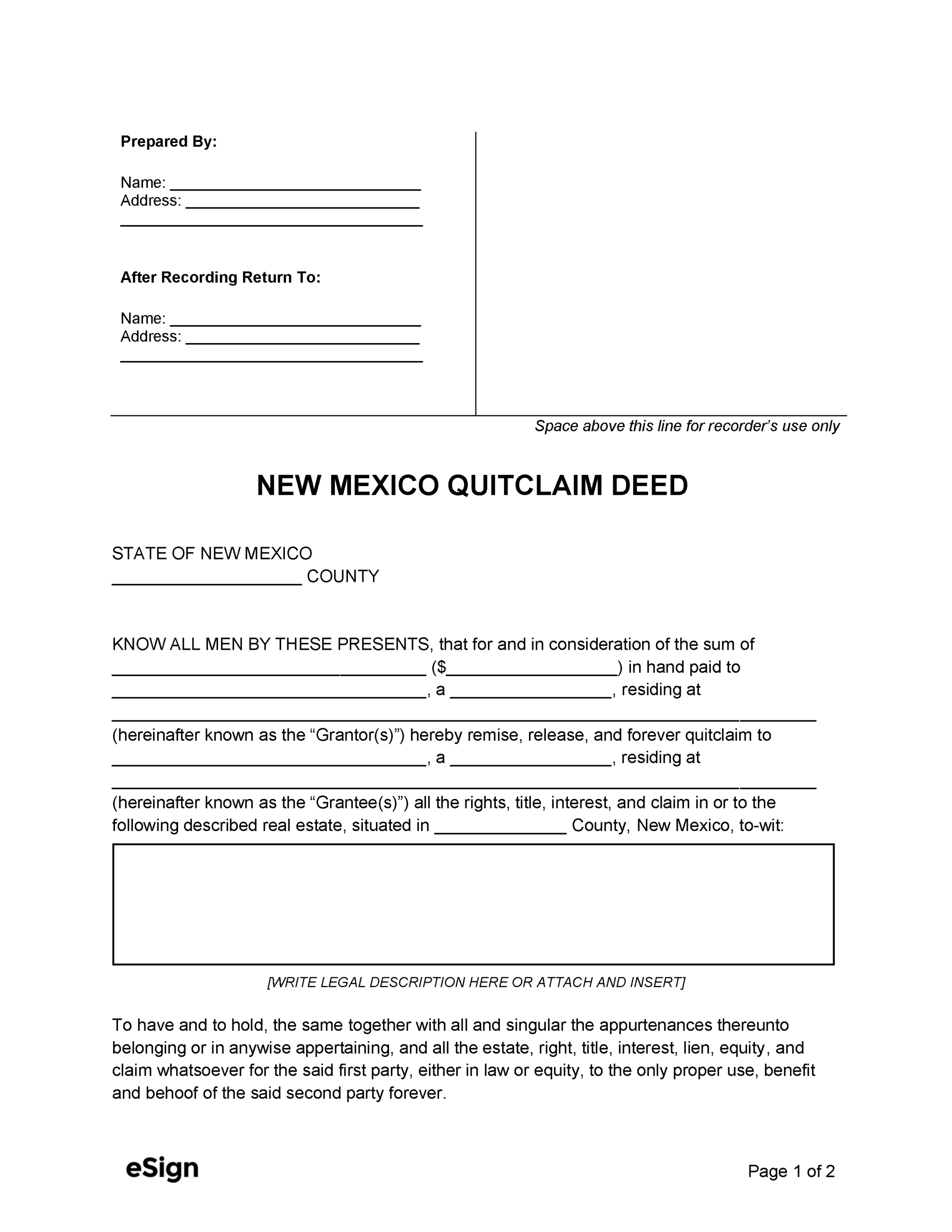 printable quit claim deed form printable quit claim deed form