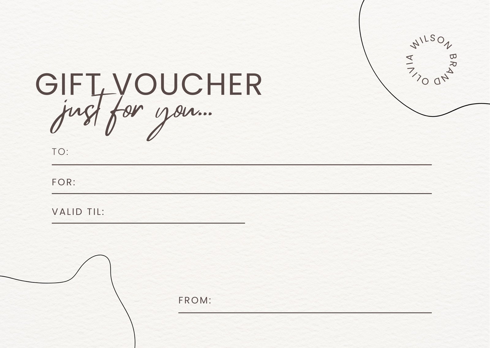Free Printable Gift Certificate Templates To Customize Canva Free Printable Gift Certificate Templates To Customize Canva