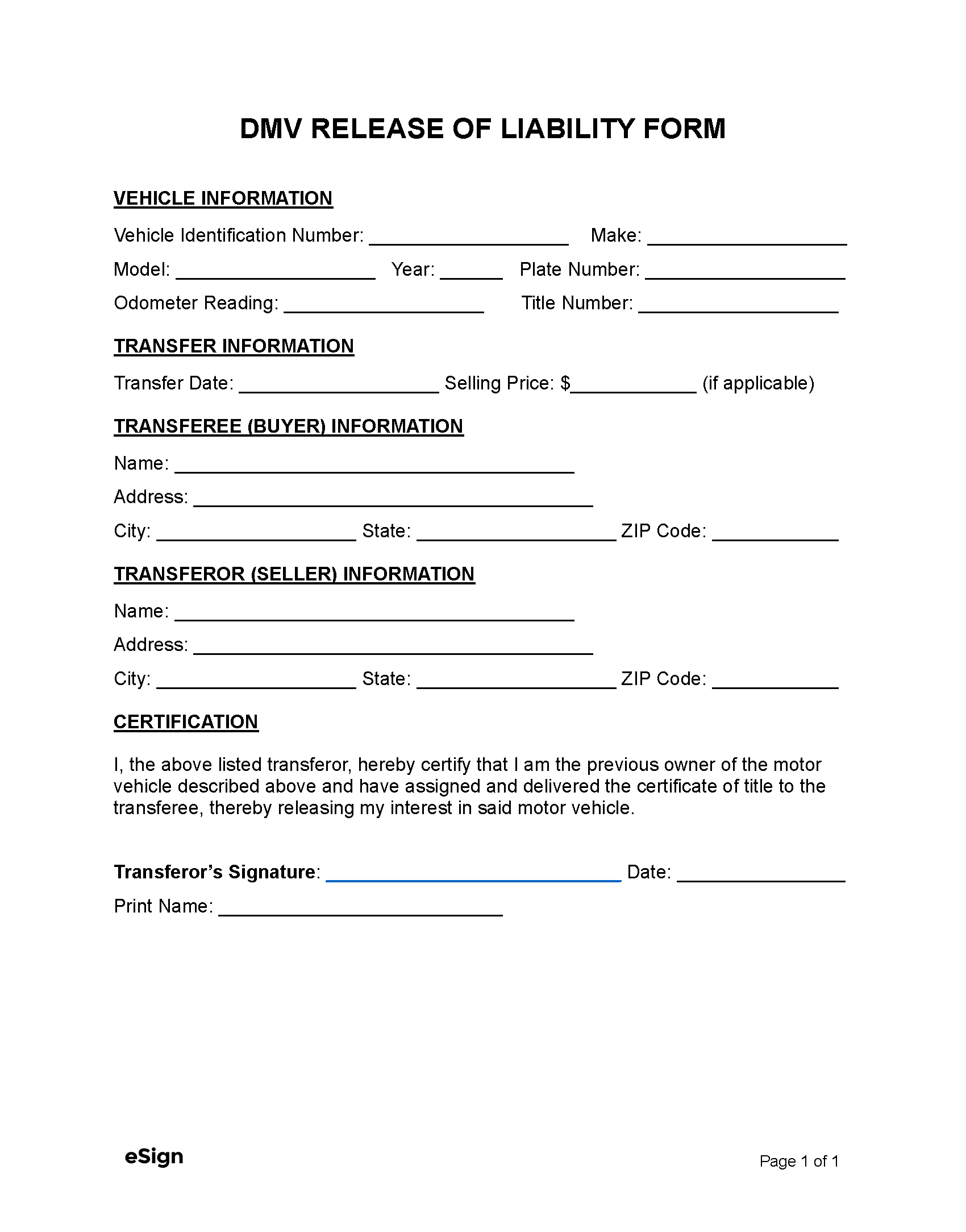Free Release Of Liability Waiver Forms 20 PDF Word Free Release Of Liability Waiver Forms 20 PDF Word