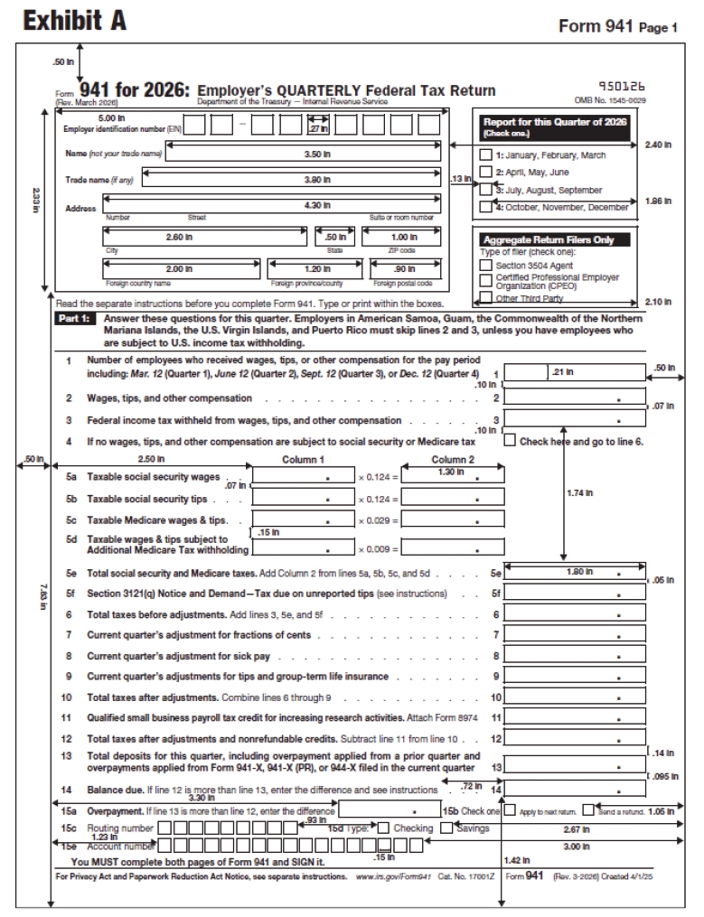 irs form 433 d printable pdf