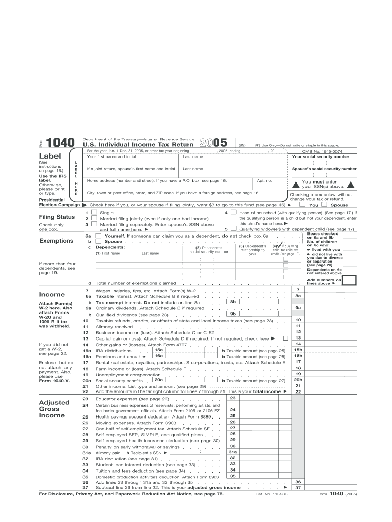 1040a 2024 tax form instructions printable