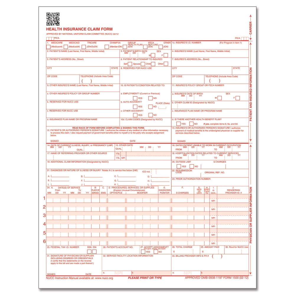 printable ada dental claim form