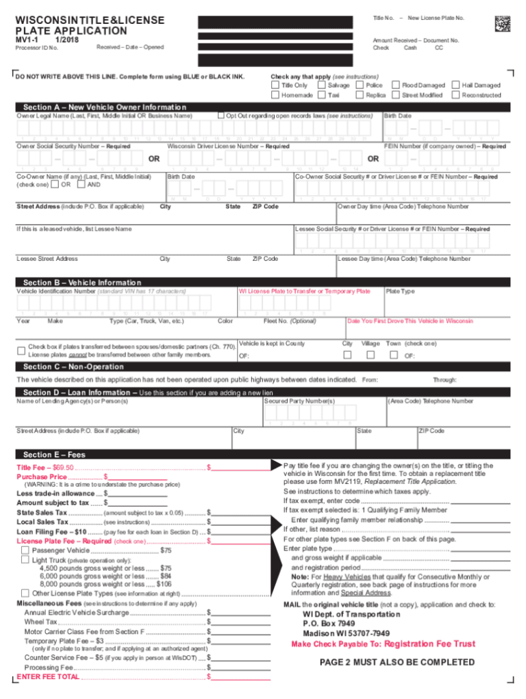 Mv1 Form Fill Out Sign Online DocHub