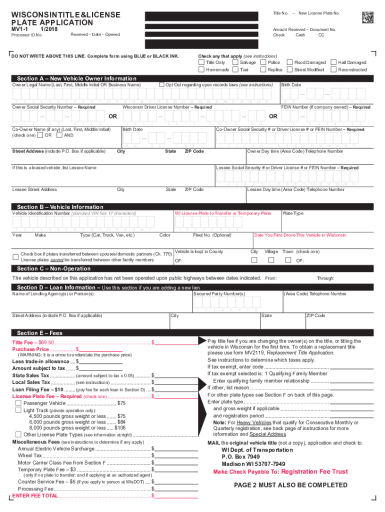 Mv1 Form Fill Out Sign Online DocHub