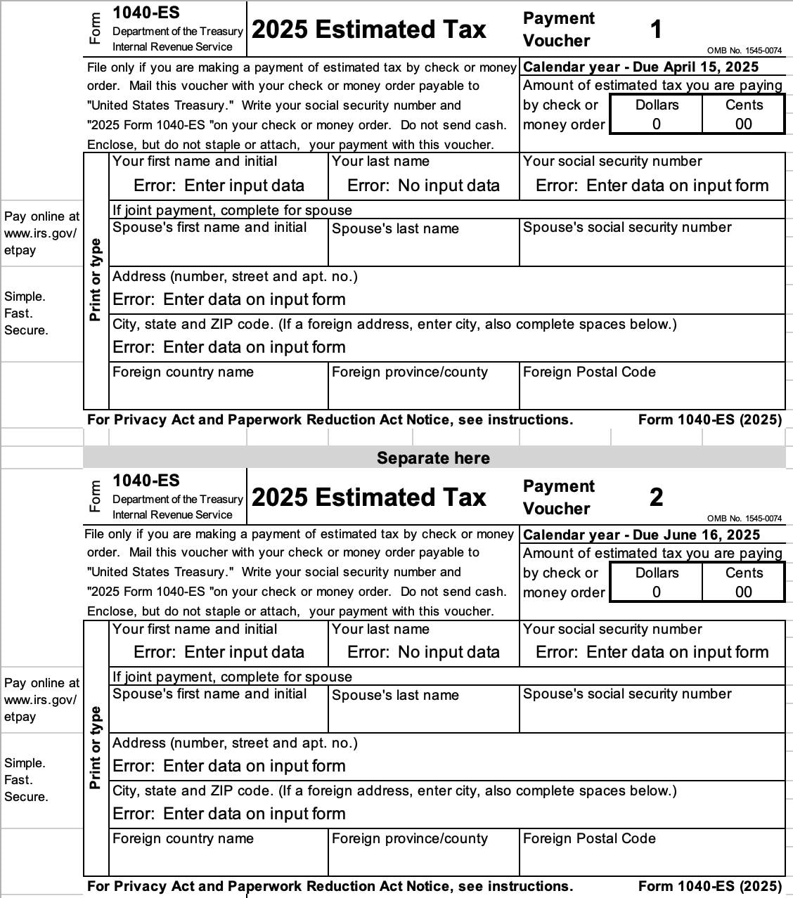 New 2025 Excel 1040ES Federal 760ES Virginia Workbook Etsy New 2025 Excel 1040ES Federal 760ES Virginia Workbook Etsy