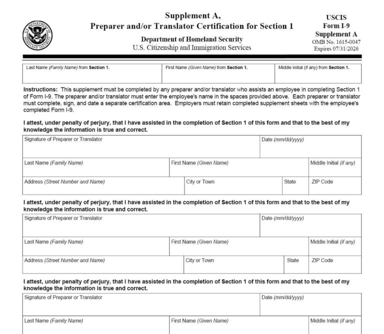 New I 9 Form Everything You Need To Know To Stay In Compliance Namely