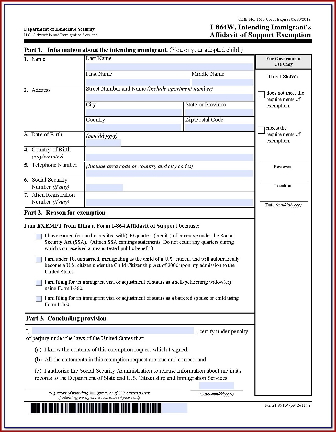 Printable I 90 Form Printable Study Planner