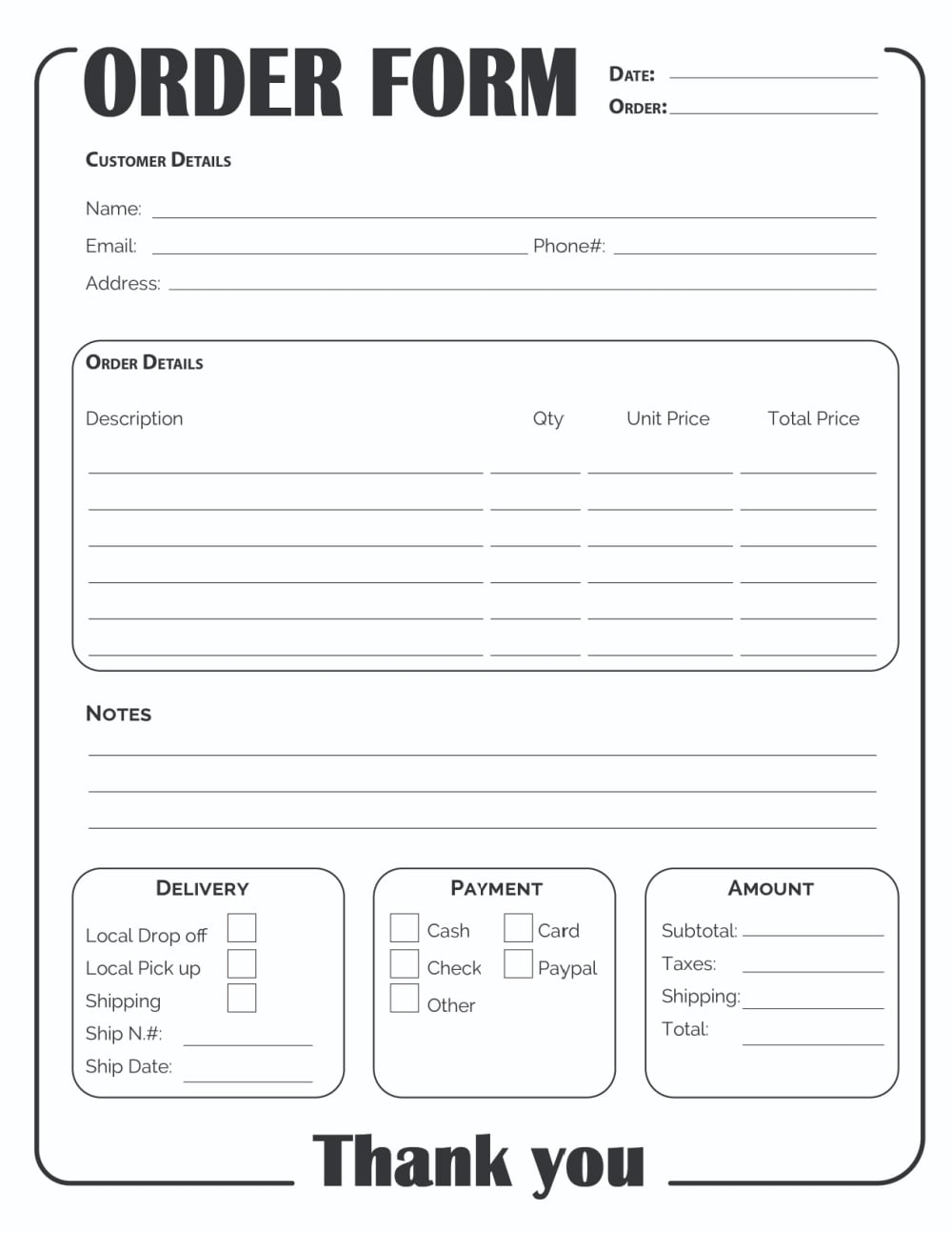 printable business forms printable business forms