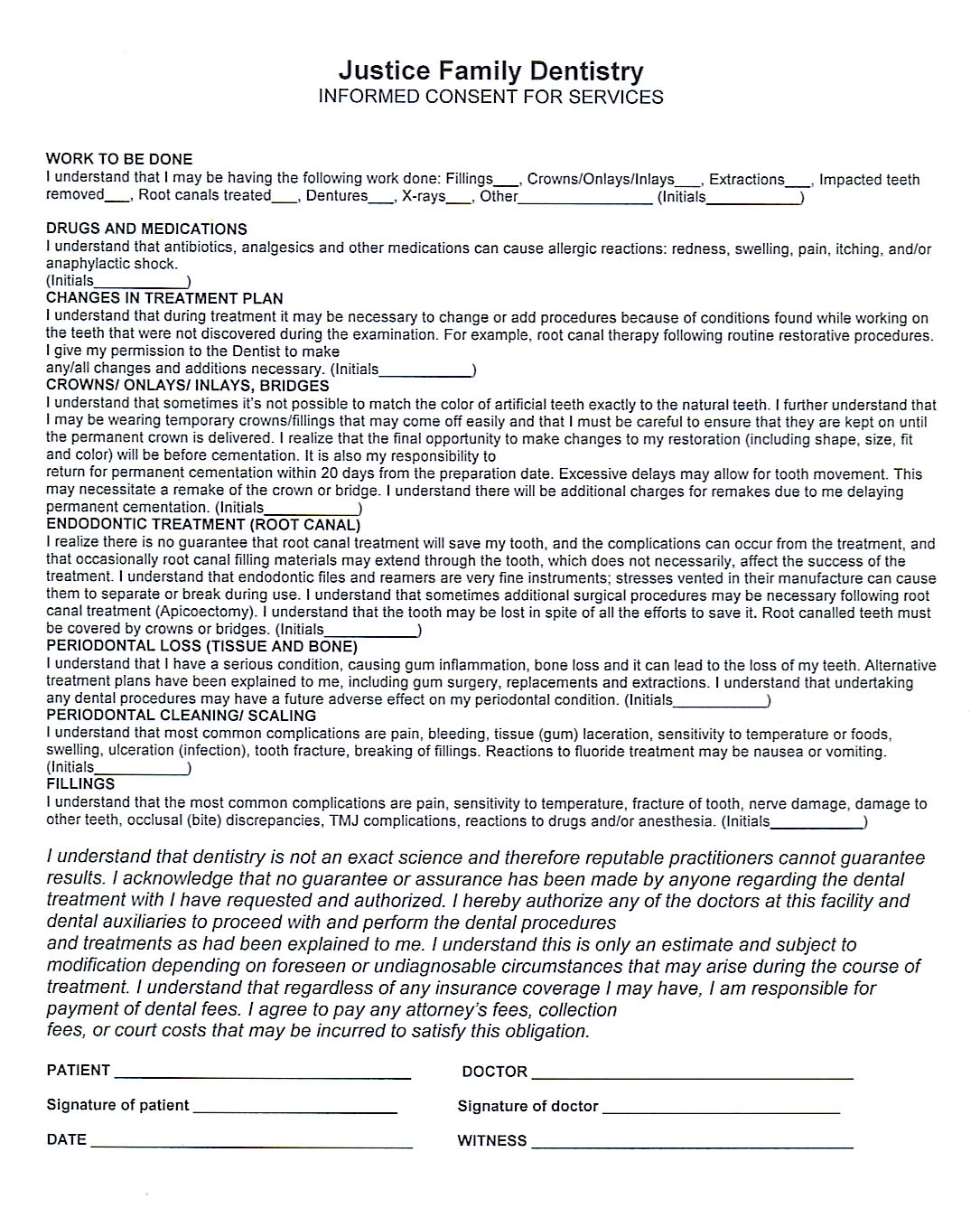 free printable dental hipaa forms free printable dental hipaa forms