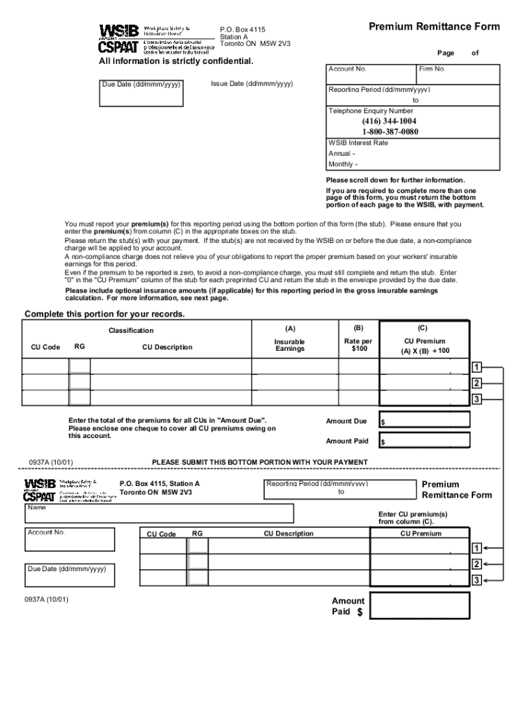 Remittance Form Fill Out Sign Online DocHub
